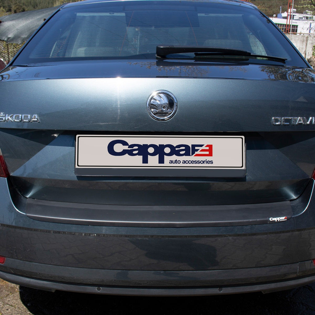 Rear Bumper Protector EuroCap (SD, ABS) for Skoda Octavia III A7 2013-2019 - image 4