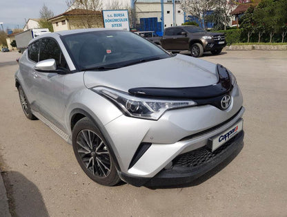 The hood deflector (EuroCap) for Toyota C-HR 2016-2023 - Reelken Auto