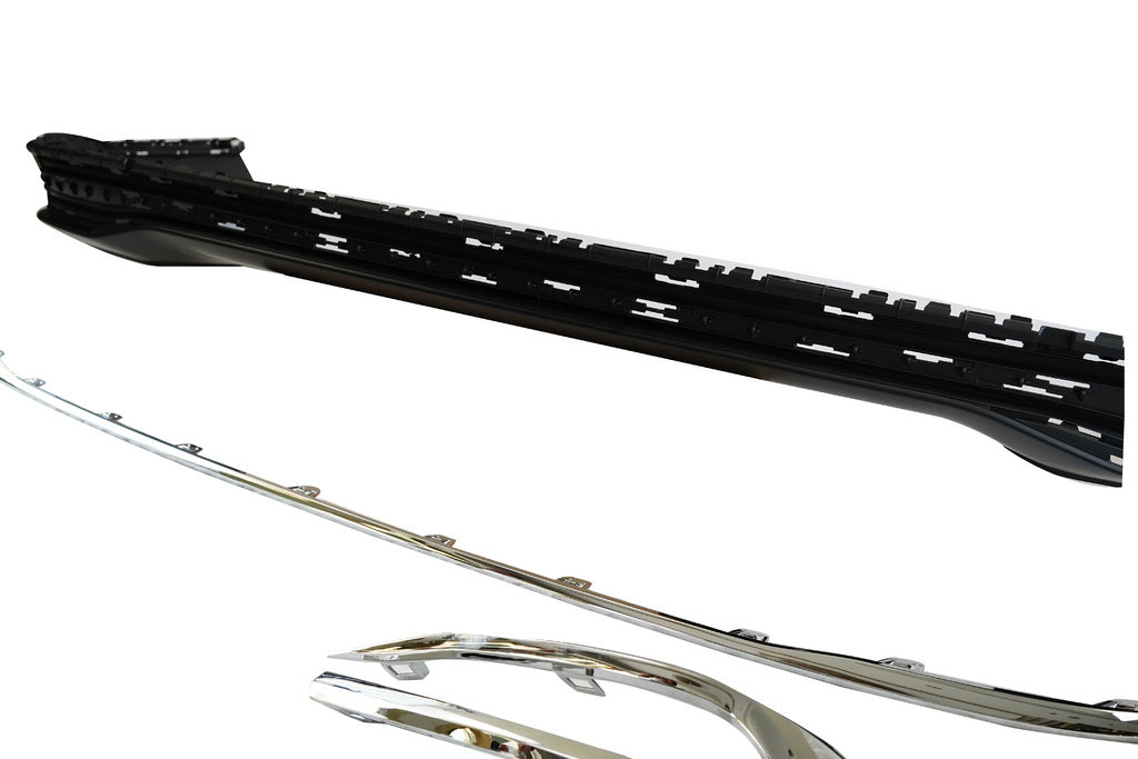 Rear Diffuser with Chrome Horch for Audi A8 2018- - image 11