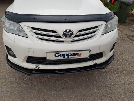 The hood deflector (EuroCap) for Toyota Corolla 2007-2013 - Reelken Auto