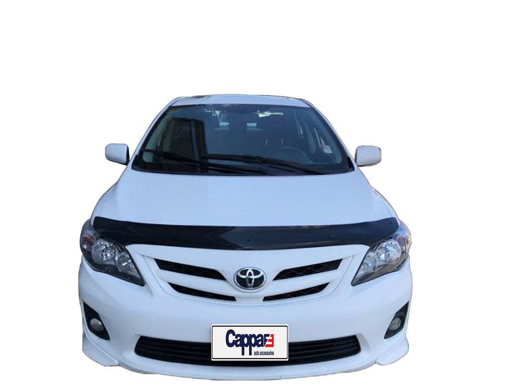 The hood deflector (EuroCap) for Toyota Corolla 2007-2013 - Reelken Auto