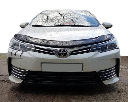 The hood deflector (EuroCap) for Toyota Corolla 2013-2019 - Reelken Auto