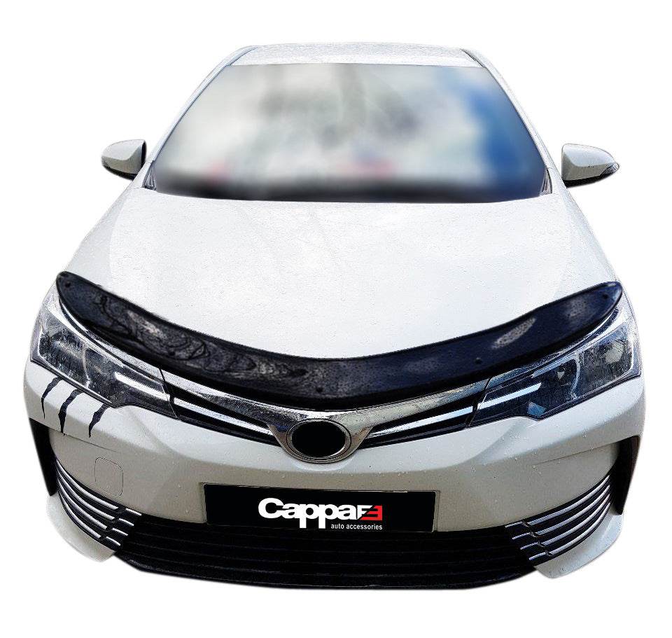 The hood deflector (EuroCap) for Toyota Corolla 2013-2019 - Reelken Auto