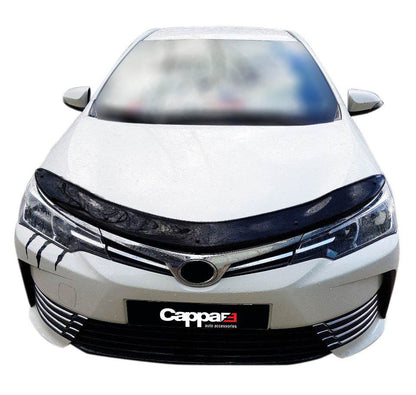 The hood deflector (EuroCap) for Toyota Corolla 2013-2019 - Reelken Auto
