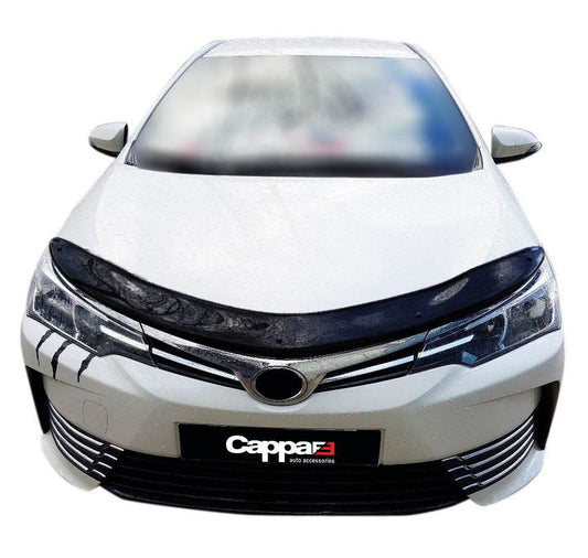 The hood deflector (EuroCap) for Toyota Corolla 2013-2019 - Reelken Auto