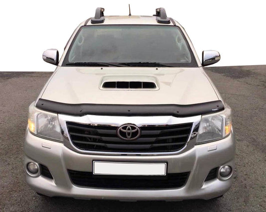 The hood deflector 2011-2015 (EuroCap) for Toyota Hilux 2006-2015 - Reelken Auto