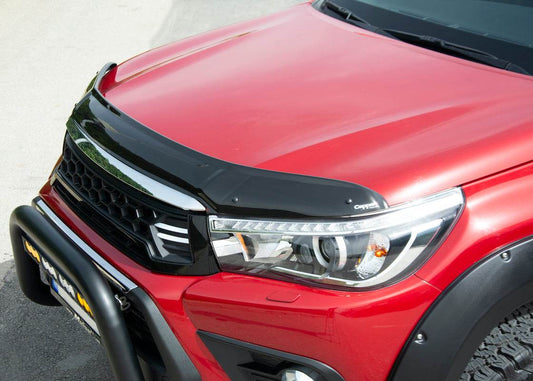 Hood deflector 2015-2020 (EuroCap) for Toyota Hilux 2015↗ - Reelken Auto