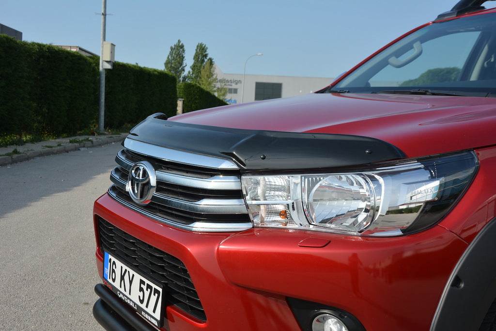 Hood deflector 2015-2020 (EuroCap) for Toyota Hilux 2015↗ - Reelken Auto