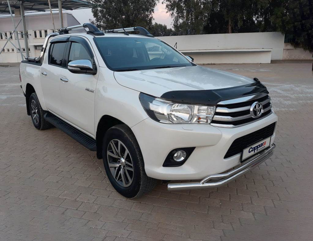 Hood deflector 2015-2020 (EuroCap) for Toyota Hilux 2015↗ - Reelken Auto