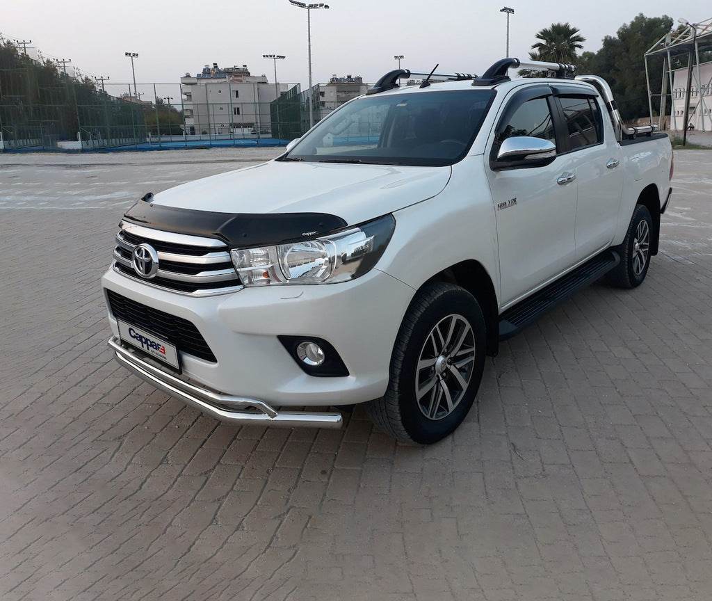 Hood deflector 2015-2020 (EuroCap) for Toyota Hilux 2015↗ - Reelken Auto