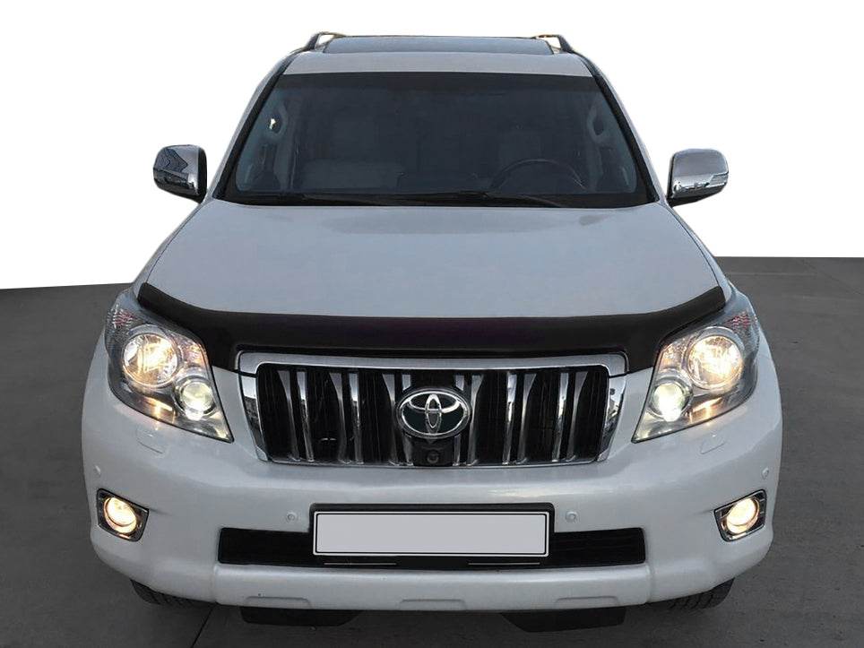 The hood deflector 2009-2013 (EuroCap) for Toyota Land Cruiser Prado 150 - Reelken Auto