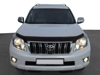 The hood deflector 2009-2013 (EuroCap) for Toyota Land Cruiser Prado 150 - Reelken Auto