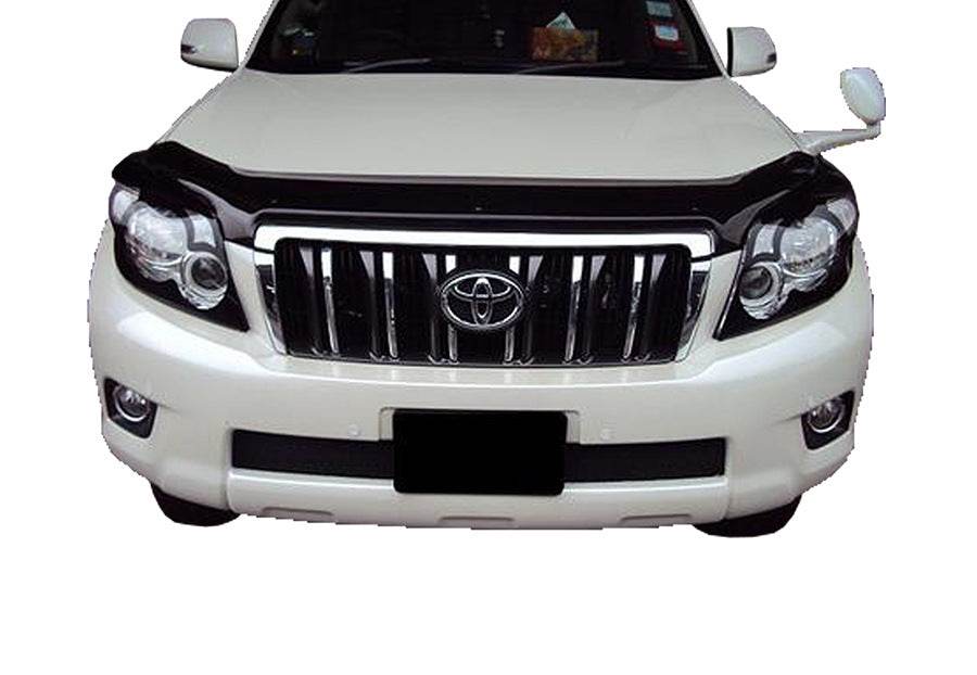 The hood deflector 2009-2013 (EuroCap) for Toyota Land Cruiser Prado 150 - Reelken Auto