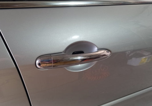 Chrome Door Handle Covers (4 pcs, Stainless Steel) for Renault Laguna 2007-2015 - image 1