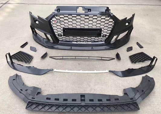 RS3 front bumper for Audi A3 2012-2020 - Reelken Auto
