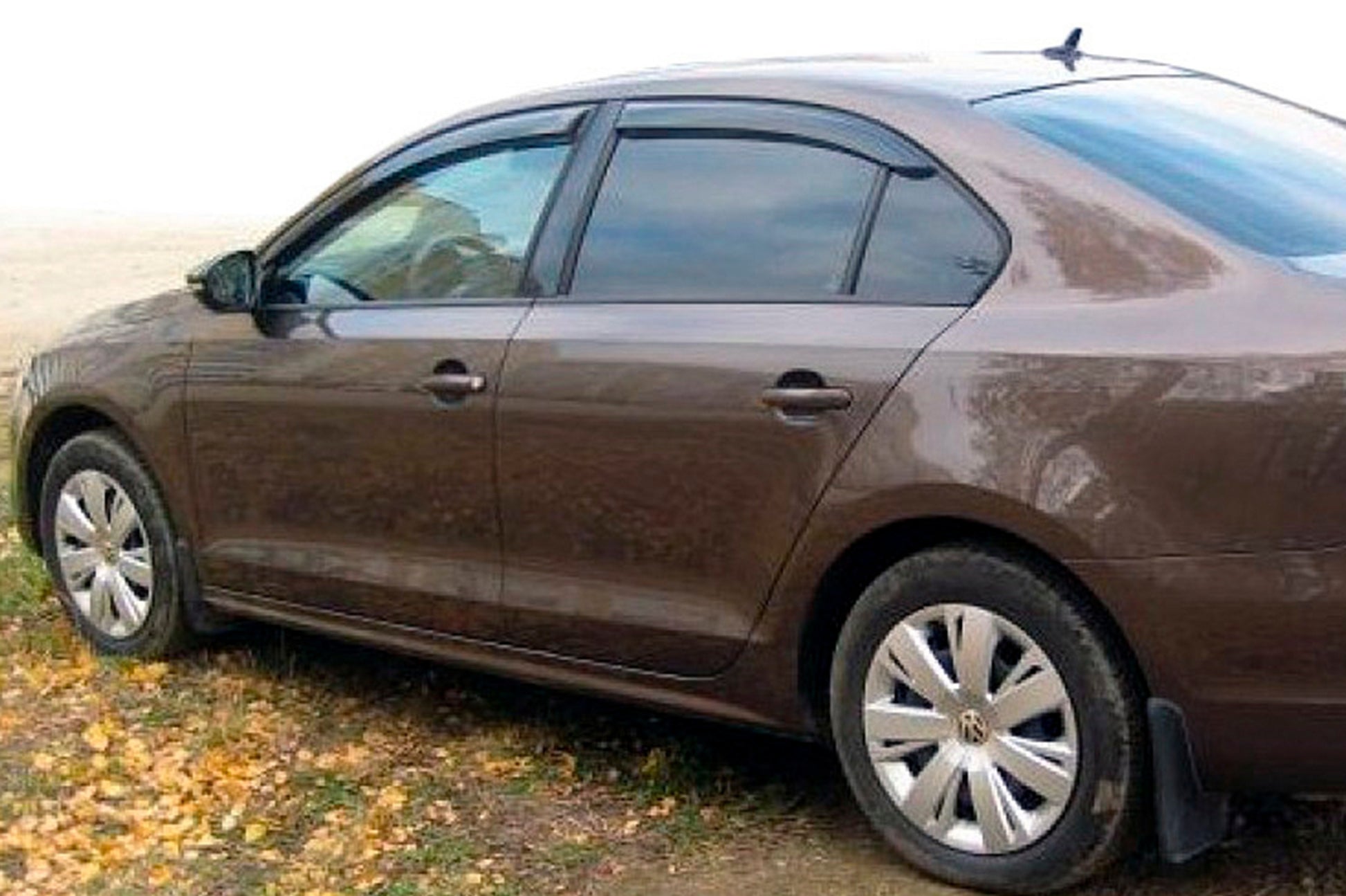 Window Deflectors (4 pcs, HIC) for Volkswagen Jetta 2011-2018 - image 5