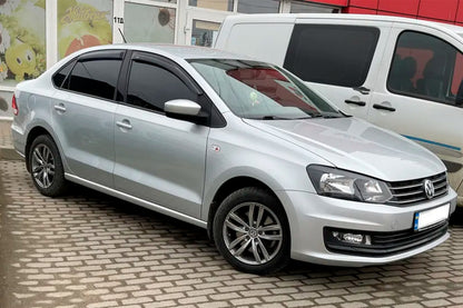 Window Deflectors (4 pcs, HIC) for Volkswagen Jetta 2011-2018 - image 1