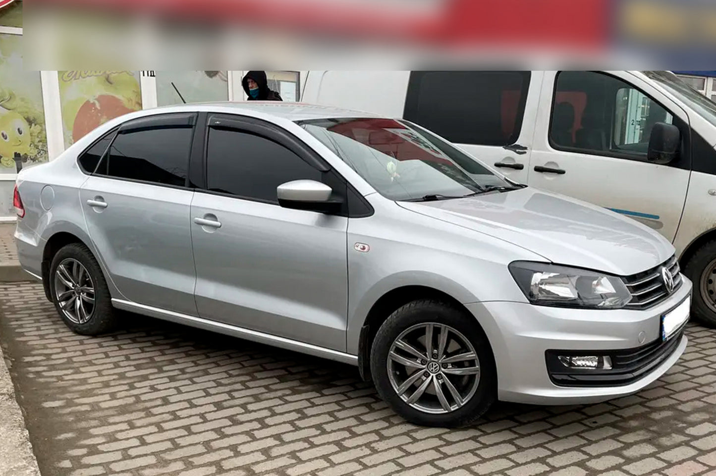 Window Deflectors (4 pcs, HIC) for Volkswagen Jetta 2011-2018 - image 3
