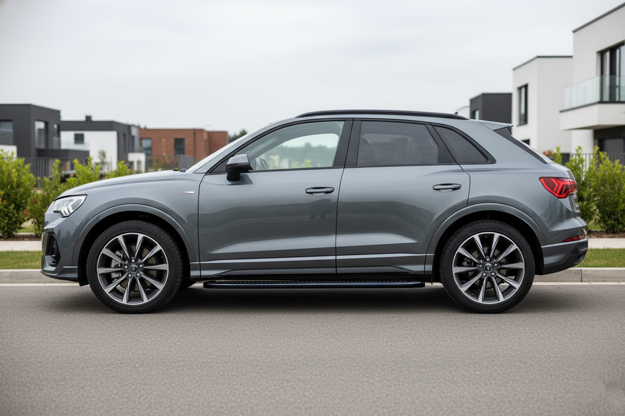 Side Steps Tayga Black (2 pcs, Aluminum) for Audi Q3 2019- - image 1