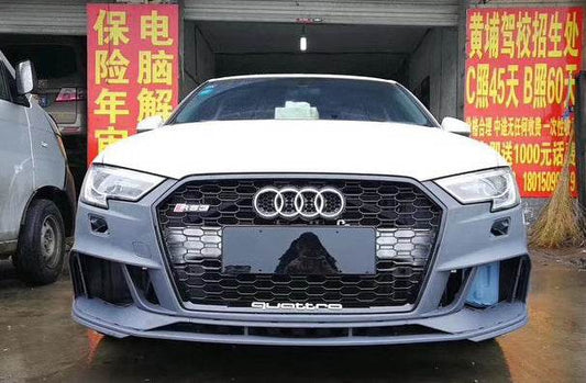 RS3 front bumper for Audi A3 2012-2020 - Reelken Auto