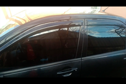 Window Deflectors SD (4 pcs, HIC) for Mitsubishi Lancer 9 2004-2008 - image 4