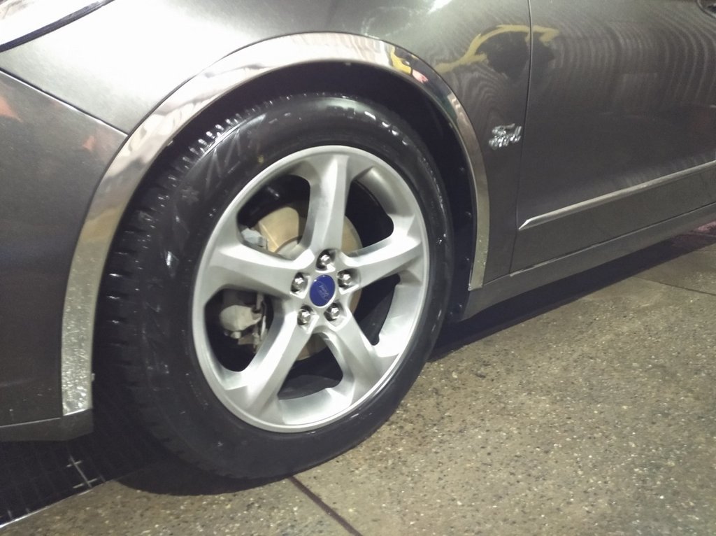 Stainless Steel Fender Trim (4 pcs) for Ford Mondeo 2014-2022 - image 13