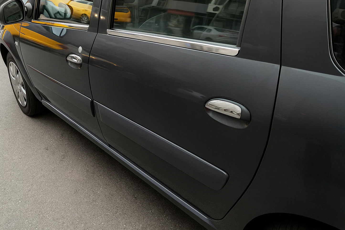 Exterior Window Trim Stainless Steel (4 pcs) for Renault Logan MCV 2005-2013 - image 5