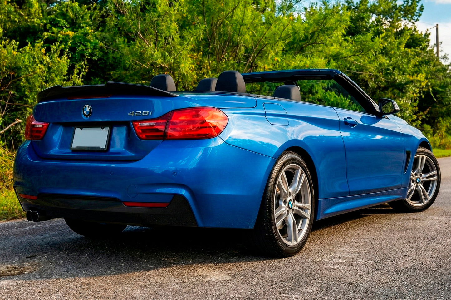 PSM-Style Spoiler (for F33, Gloss Black) for BMW 4 Series F32/F33/F36 2012-2020 - image 1