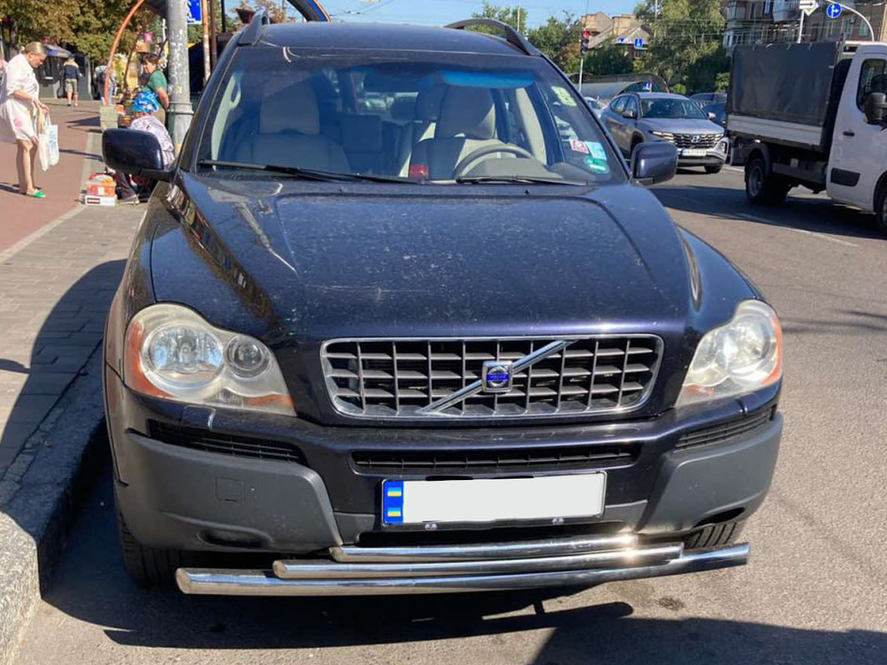 Front Bar ST014-2 (Stainless Steel) for Volvo XC90 2002-2014 - image 2