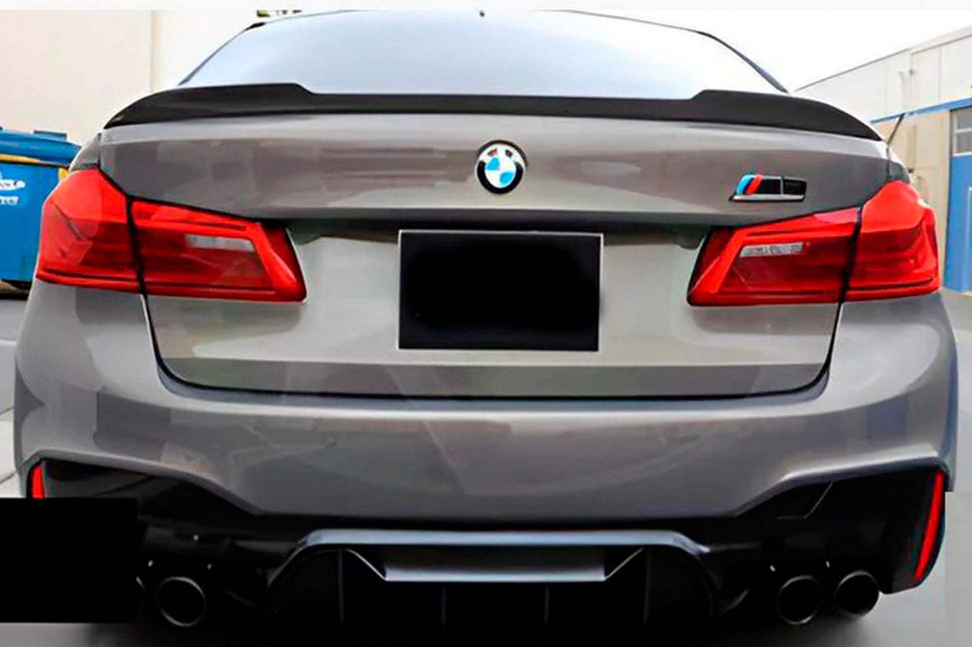 CS-Style Spoiler (Gloss Black) for BMW 5 Series G30/G31 2017-2023 - image 1