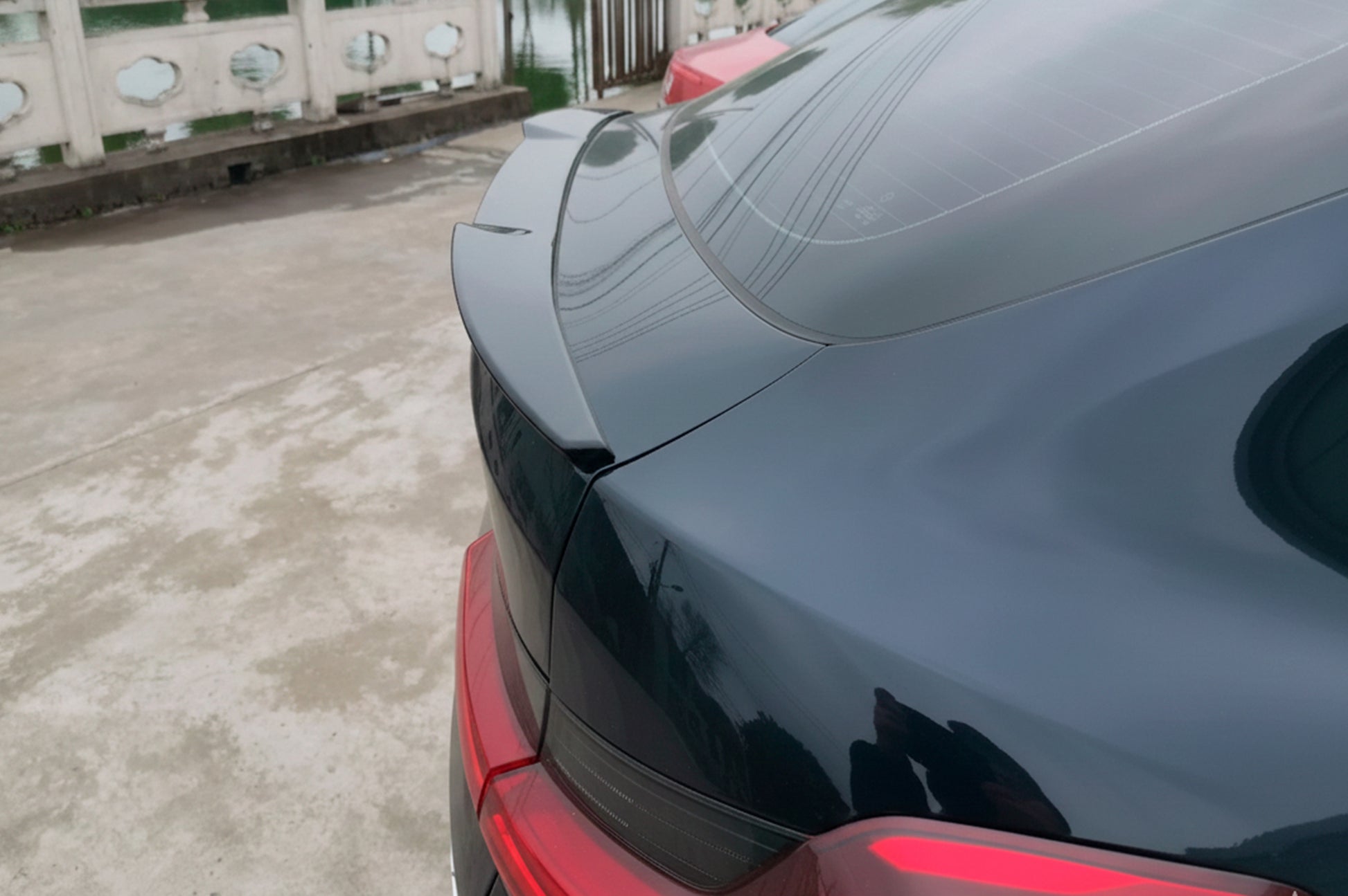 Spoiler M4-Style (Gloss Black) for BMW X4 G02 2018- - image 1