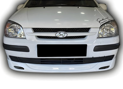 Front lower lip spoiler (primed) for Hyundai Getz 2002- - image 1
