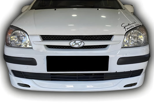 Front lower lip spoiler (primed) for Hyundai Getz 2002- - image 1