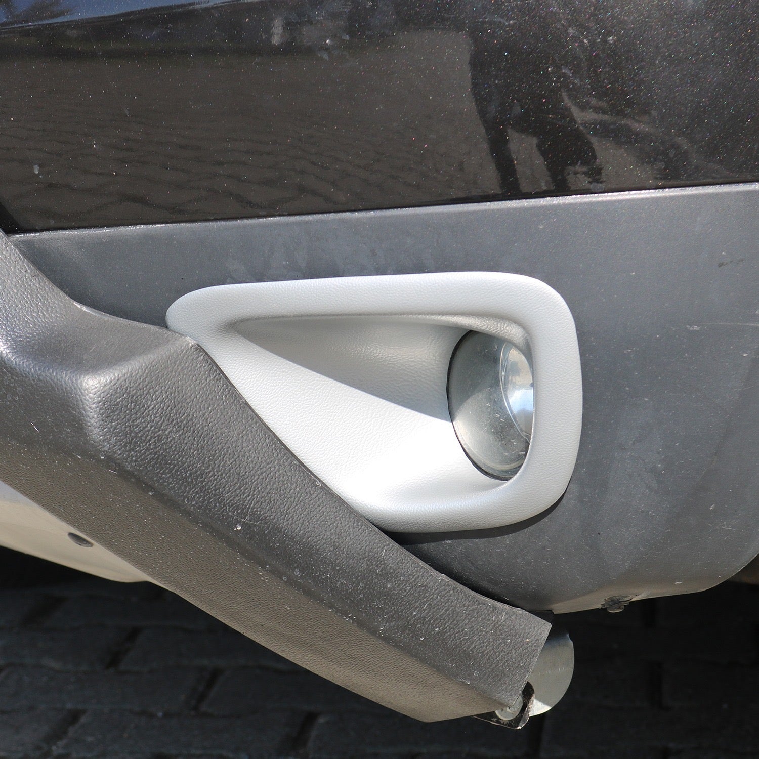 Fog Light Covers 2008-2013 (2 pcs, ABS) for Dacia Duster 2008-2018 - image 1