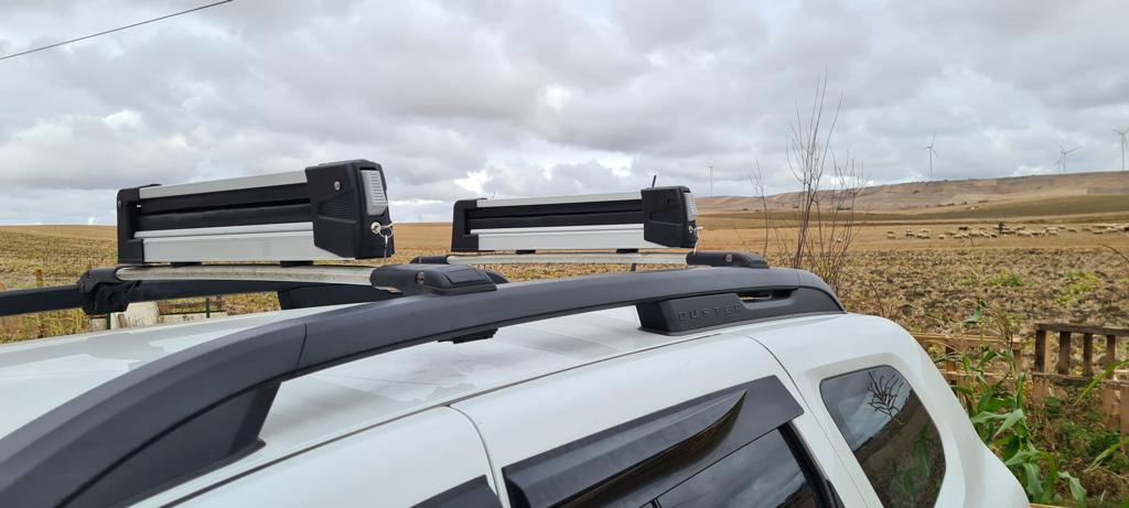 Ski Rack (for Roof Cross Bars) for Alfa Romeo 147 2000-2010 - image 2