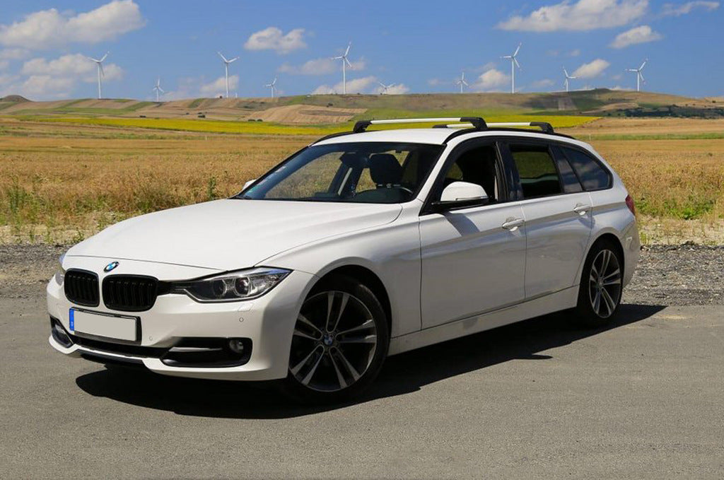 Roof rack (cross bars) for integrated roof rails lockable WingCarrier V2 (2 pcs) for BMW 5 Series F10/F11 2010–2016 - image 1