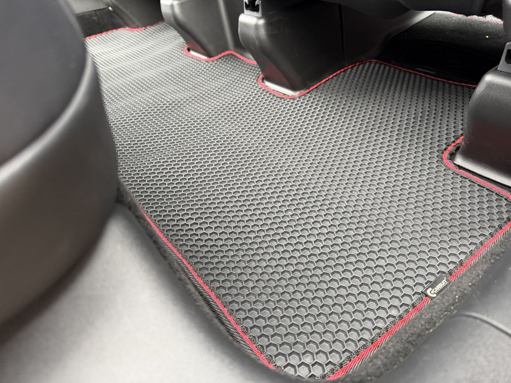 Rubber Floor Mats Carsuit (2020-2024, black) for Tesla Model Y 2020- - image 11