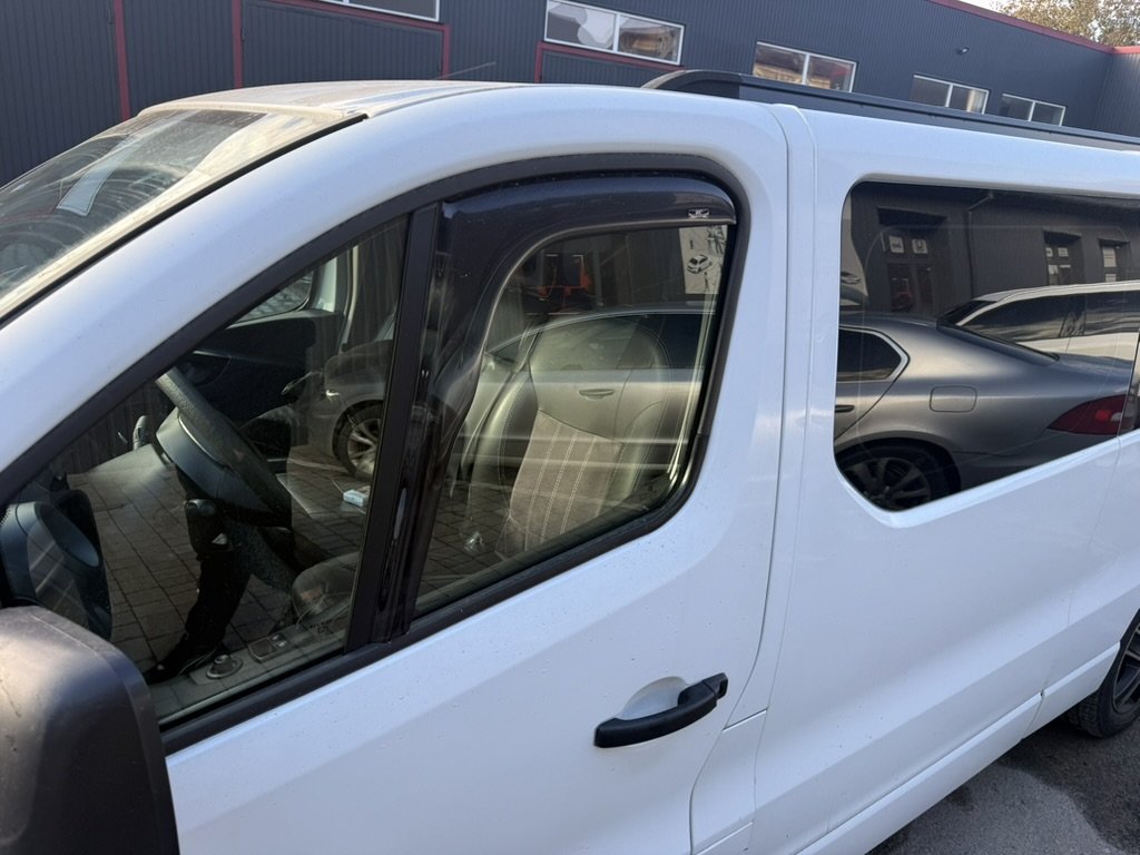 In-channel window deflectors (2 pcs, HIC) for Renault Trafic 2015- - image 7