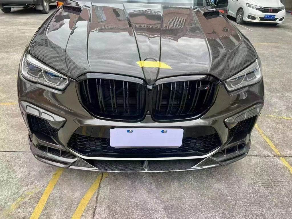 Kit of fairings for X5M F95 Carbon (2018-2022) for BMW X5 G05 2019- - Reelken Auto