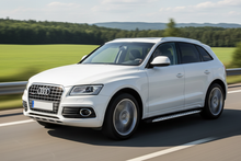 Side Steps Shining V1 (2 pcs, Aluminum) for Audi Q5 2008-2017 - image 1