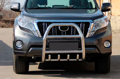 Bull Bar QT007 (Stainless Steel) for Toyota Land Cruiser Prado 150 2009-2023 - image 1
