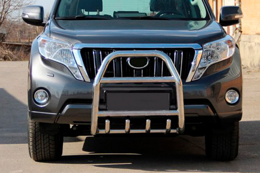 Bull Bar QT007 (Stainless Steel) for Toyota Land Cruiser Prado 150 2009-2023 - image 1