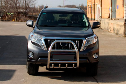 Bull Bar QT007 (Stainless Steel) for Toyota Land Cruiser Prado 150 2009-2023 - image 3