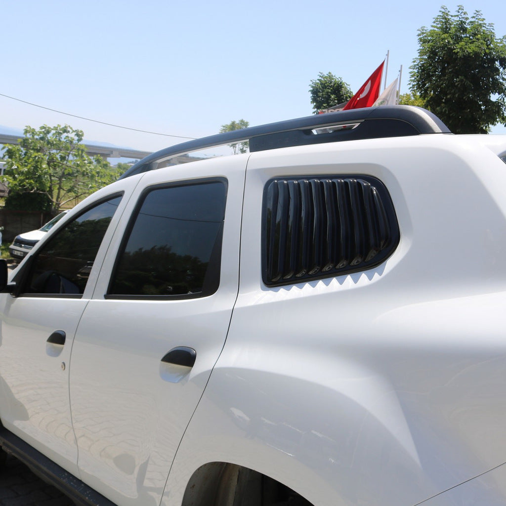 Rear window covers EuroCap (2 pcs, ABS) for Renault Duster 2018-2024 - image 3