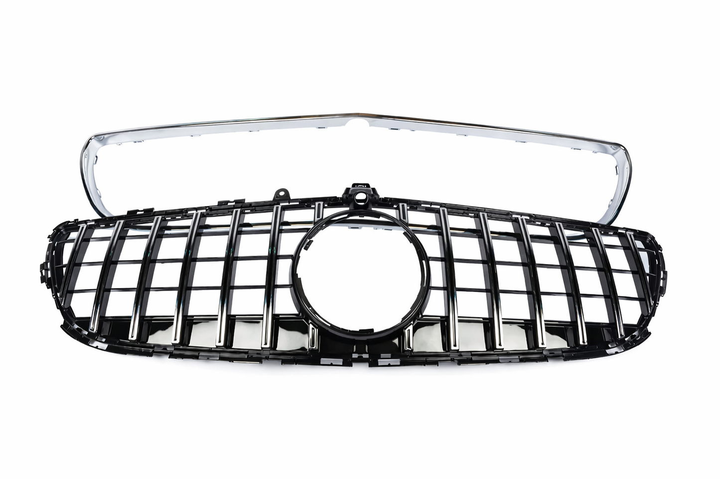 Front grille with frame 2014-2018 (GT Panamericana) for Mercedes CLS C218 2011-2018 - image 4