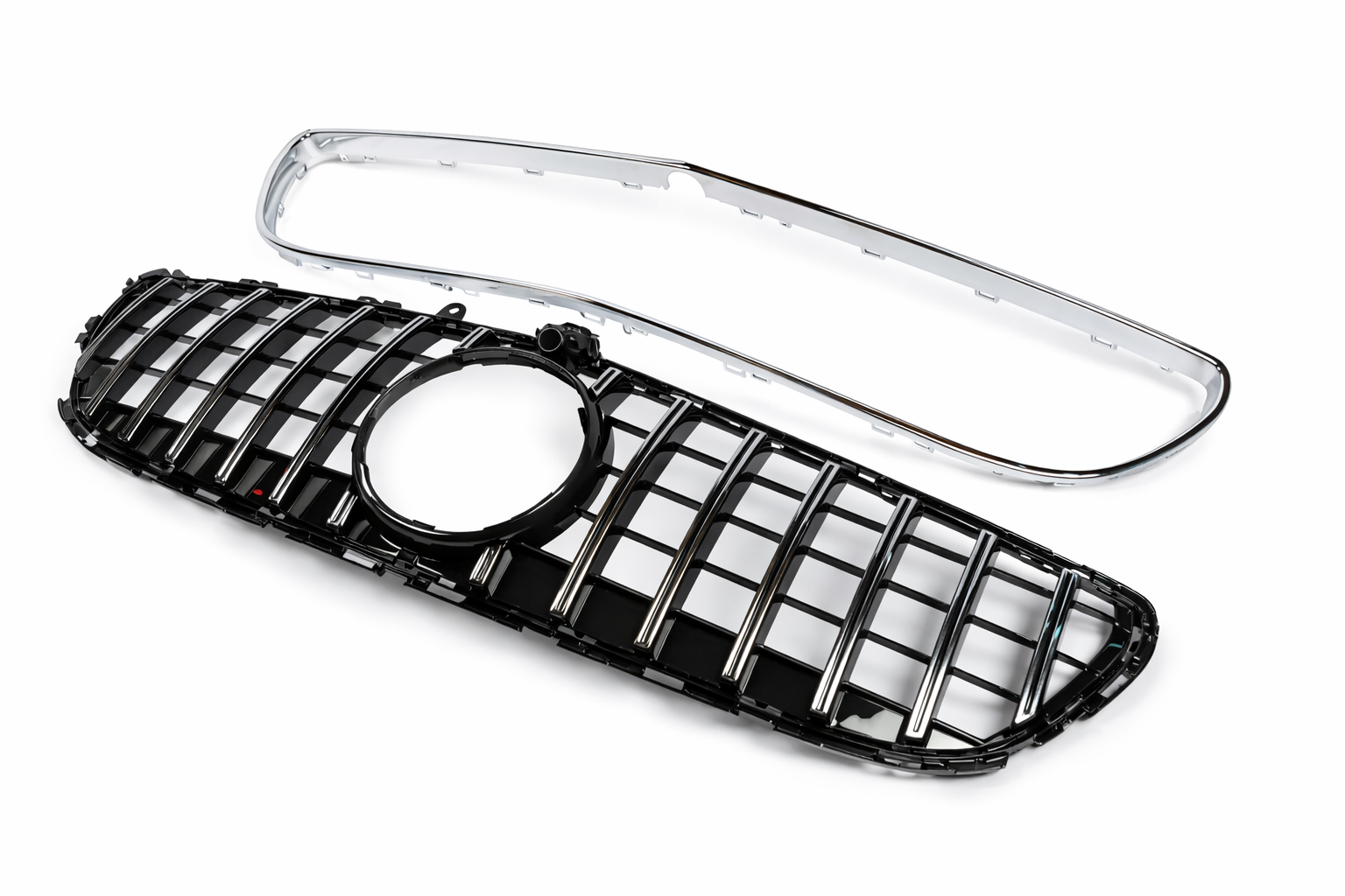 Front grille with frame 2014-2018 (GT Panamericana) for Mercedes CLS C218 2011-2018 - image 5