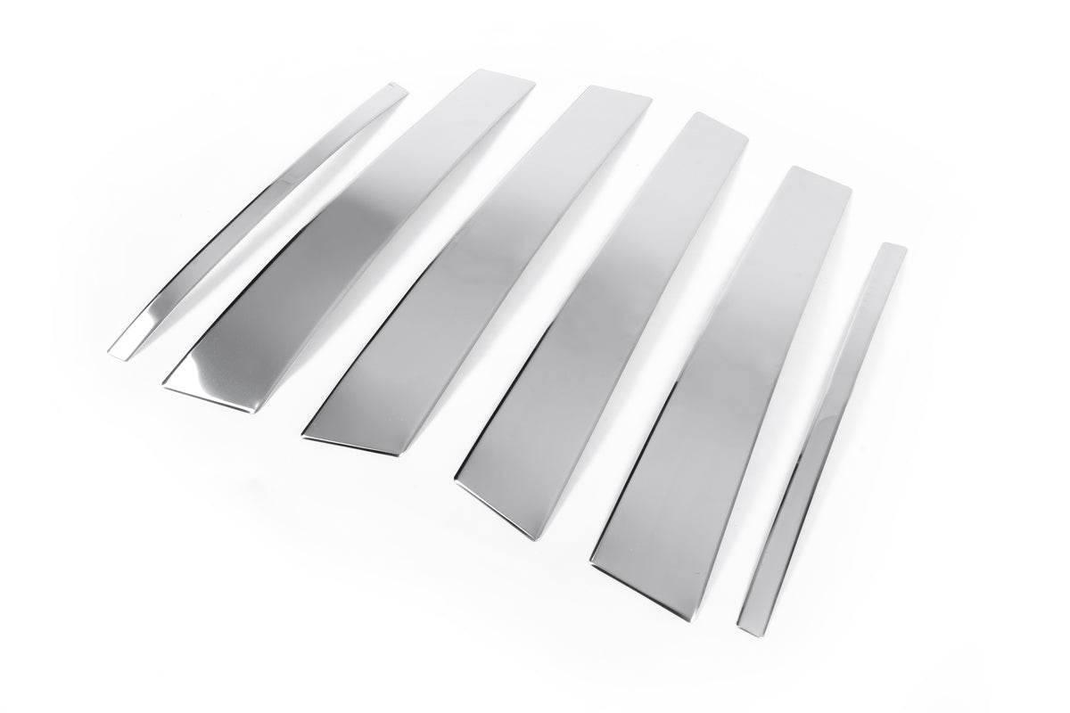 Pads on rack (stainless steel) for Volkswagen Golf 7/E-Golf - Reelken Auto