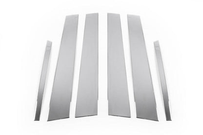 Door pillar molding (SD, stainless) for Volkswagen Passat B6 2006-2012 - Reelken Auto