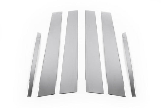 Door pillar molding (SD, stainless) for Volkswagen Passat B6 2006-2012 - Reelken Auto