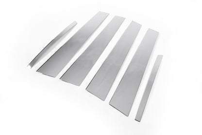 Stainless Steel Door Pillar Trim (SD) for Volkswagen Passat B6 2006-2012 - image 2